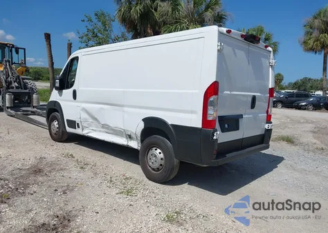 2023 Ram Promaster 2500 2500 Standard z USA, uszkodzony, nr VIN 3C6LRVVG5PE572504